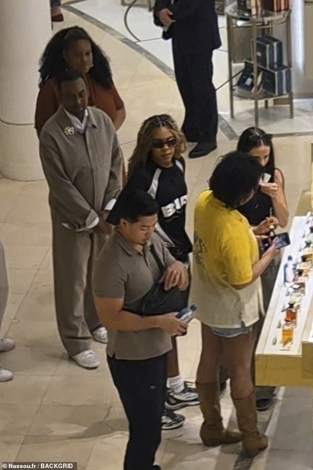 Blue Ivy was seen soaking up some well-earned downtime in Paris ahead of her second performance in the city for Beyoncé's Cowboy Carter tour