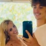 Britney Spears' rarely seen son Jayden, 18, towers over her as they reunite after feud