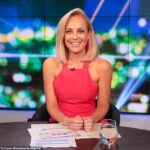 Carrie Bickmore (pictured) has opened up about the devastating moment she suffered a miscarriage and why she appeared on The Project straight afterwards