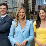 Embattled broadcaster Network 10 is slashing jobs, with Adelaide newsroom staff told to relocate interstate or face redundancy, just one week after The Project was axed. Pictured: Adelaide presenters Max Burford, Kate Freebairn and Tiffany Warne
