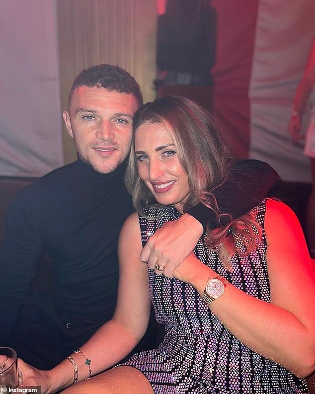 Ex-England international Trippier confirmed his separation from wife Charlotte last week