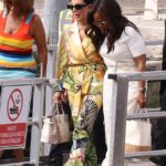 Oprah Winfrey and Kris Jenner led the star-studded departures from Venice on Sunday morning, following the final party on Saturday night of Jeff Bezos and Lauren Sanchez 's three-day wedding extravaganza