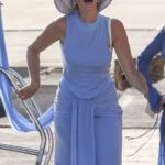 Delta Goodrem continued her romantic Maltese nuptials with an extravagant day at sea on Friday, hosting an exclusive yacht party for close friends