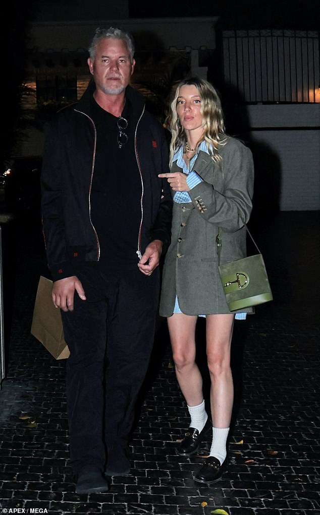 Eric Dane was seen enjoying a dinner with a lookalike of his estranged wife Rebecca Gayheart after opening up about his battle with ALS (Pictured)