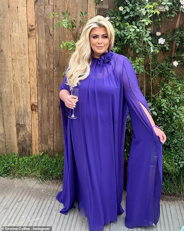 Gemma Collins, 44, opened up about her ambitions of becoming a Dame, while recalling her charming encounter with King Charles and Queen Camilla