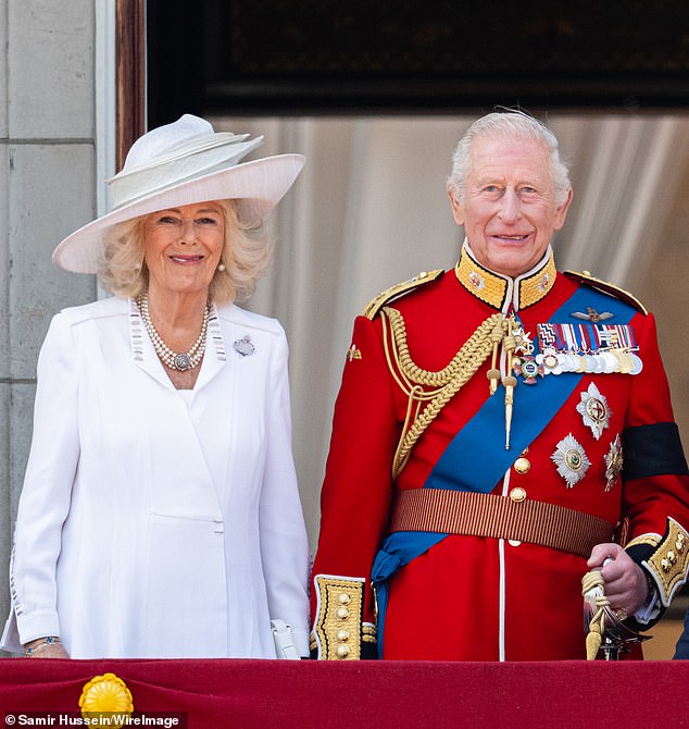 The former TOWIE star previously met King and the Queen Consort in 2023 at The Animal Ball, and was sought again after that time (King Charles and Queen Camilla earlier this month during Trooping The Colour)
