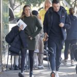 Georgia Love, 35, and Lee Elliot, 44, may have shocked fans with their split, but they proved on Saturday there is no bad blood between them