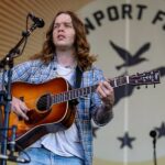 Billy Strings took the stage just hours after the death of his mother on Friday. Pictured in 2023 in Newport, Rhode Island.
