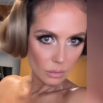 Heidi Klum goes totally topless in just nude tights for new selfie video as she gets ready backstage of Loreal ad
