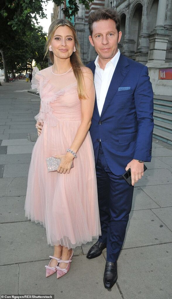Holly Valance, 42, has split from billionaire property tycoon husband Nick Candy, 52, after 13 years of marriage (pictured together 2022)