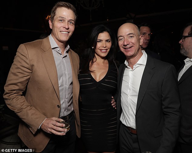 Patrick Whitesell's ex Lauren Sanchez, 55, is set to marry billionaire Jeff Bezos, 61, this week, six years after their illicit affair ended her marriage to the Hollywood agent, 60. All pictured