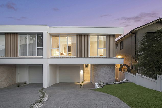 The Sydney Roosters player and the model recently completed the stunning duplex in Matraville, which is set to be auctioned on July 19