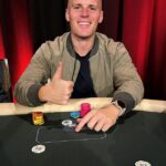 Jackson Warne (pictured) has been on a fitness journey. And it was hard to ignore how much the 25-year-old looks like his late father Shane in his latest social media posts as he attended a charity poker match on Sunday