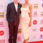 Jamie Laing and his wife Sophie Habboo have proven that all is forgiven following their breach of Buckingham Palace protocol, as they attended the King's Trust Awards on Thursday