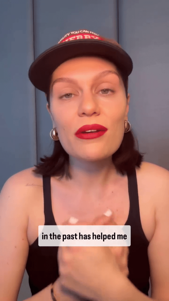 Jessie J tearfully discusses her breast cancer diagnosis.