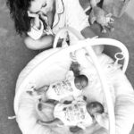 Jesy Nelson has revealed she is finally home with her newborn twins Ocean Jade and Story Monroe after three months in hospital