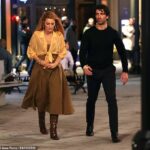 Justin Baldoni's $400million countersuit against Blake Lively has been dismissed - DailyMail.com can confirm amid their ongoing It Ends With Us legal wrangle - pictured together in December 2023