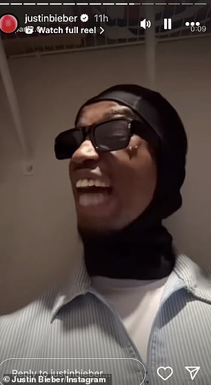 The two-time Grammy-winner , 31, posted a series of animated clips from content creators expressing themselves in loud ways to the social media site.