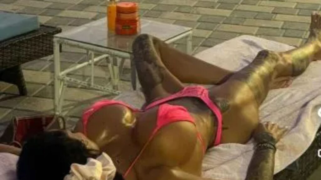 Katie Price shows off her tiny frame and VERY deep tan as she poses in bikini on Dubai beach