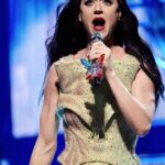Katy Perry has gone viral after dramatically knocking a fan's Labubu toy out of their hand during her Lifetimes tour in Australia