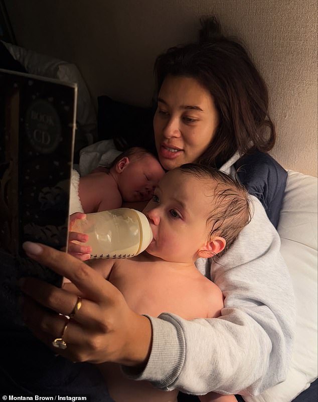 In February, Montana admitted she felt 'guilty' about not spending as much time with Jude since giving birth to Miley