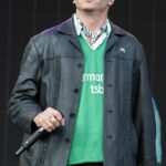 Macklemore's house was broken into by two masked burglars who are accused of stealing thousands of dollars' worth of his belongings; the rapper is pictured last week in Dublin