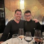 After recently offloading his Sydney mansion for a whopping $23.5 million, Lowes clothing retail heir Joshua Penn (right) is headed to France with his family, husband Ben Palmer (l) and children Brooklyn, seven, and Blake, four