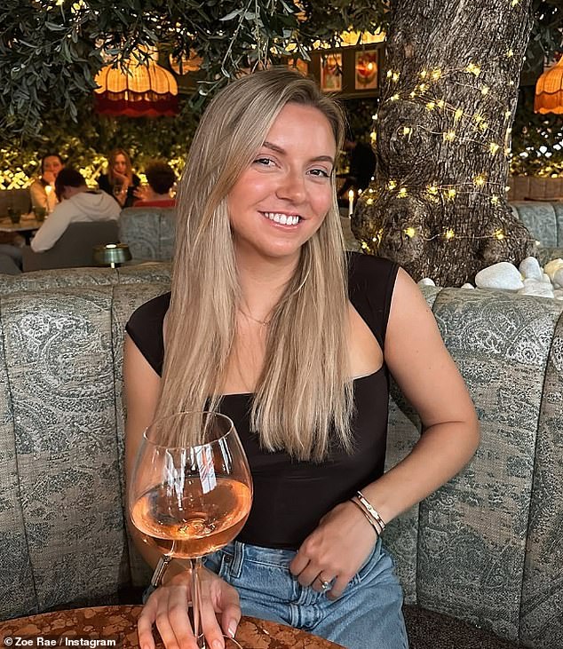 Zoe seen before the Botox