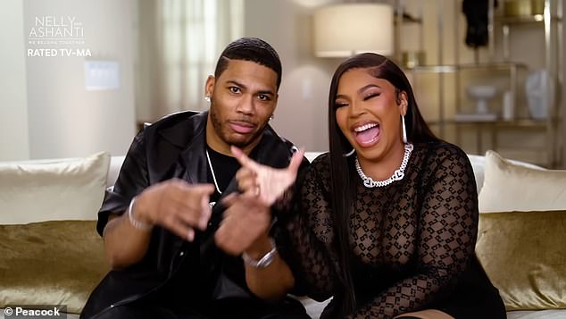 Nelly, 50, and Ashanti, 44, admitted to 'hating' each other following their first breakup in a new trailer for their upcoming Peacock reality series Nelly And Ashanti: We Belong Together