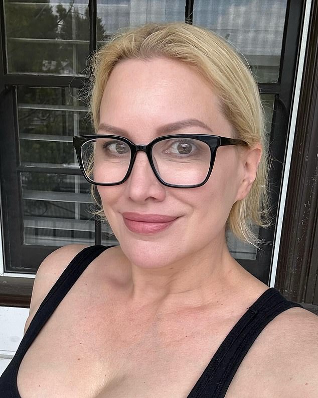 Actor Ioan Gruffud claims that his ex-wife Alice Evans (pictured) has breached her restraining order '5,000 times' in the past three years