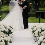 Newlyweds Megan McKenna and Oliver Burke looked smitten in their romantic wedding video shared to Instagram on Tuesday as they celebrated with their family and friends