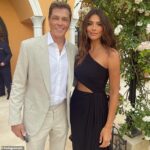 Pia Whitesell has given fans a glimpse inside the lavish $57million Bel Air mansion she shares with her husband Patrick