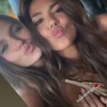 Patrick Whitesell and his wife Pia have been living it up in Mexico while his ex Lauren Sanchez tied the knot to Jeff Bezos in Italy over the weekend. Pictured Pia with a friend