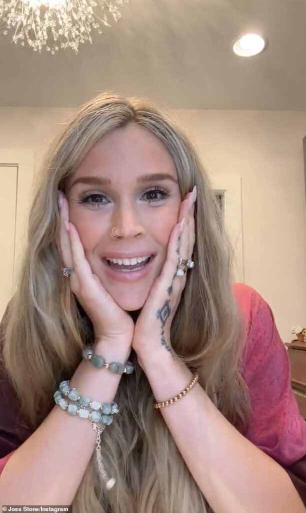 Joss Stone revealed her 'crazy' C-section plans as she gave a bump update on Monday just days before she is set to give birth
