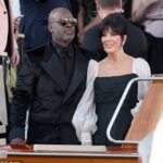 Kris Jenner, 69, and her boyfriend Corey Gamble, 44, appeared to have a tense conversation aboard a water taxi after Jeff Bezos and Lauren Sánchez's Venice wedding on Friday
