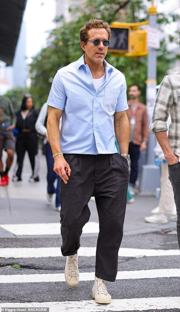 Ryan Reynolds, 48, was pictured for the first time since his wife Blake Lively 's huge win over Justin Baldoni, as he stepped out in New York City on Monday