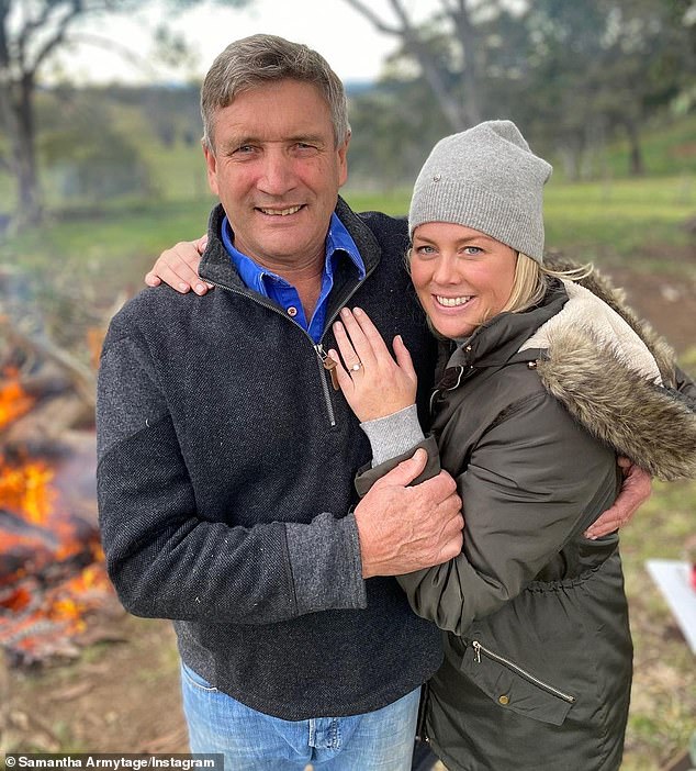 Samantha Armytage, 48, has been left blindsided by reports her ex-husband Richard Lavender, 65, is being courted by Channel Seven producers to appear in an upcoming season of Farmer Wants A Wife