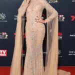 Sonia Kruger (pictured) took a spin down memory lane on Sunday night as she paid tribute to her breakout role in Strictly Ballroom