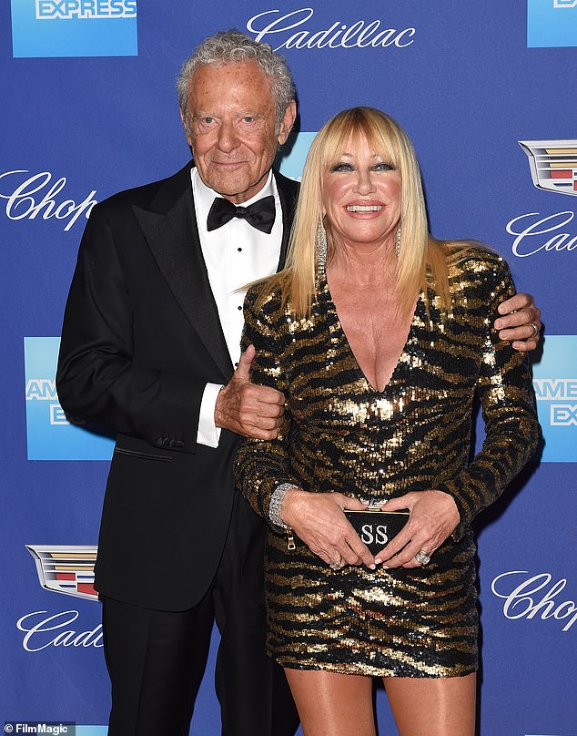 Suzanne Somers' widower Alan Hamel is opening up about the last thing his late wife told him; pictured in 2018