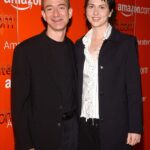 THEN: Amazon founder Jeff Bezos (pictured, left) with his ex-wife MacKenzie (pictured, right) in 2004, 10 years after founding Amazon. The couple finalised their divorce in 2019