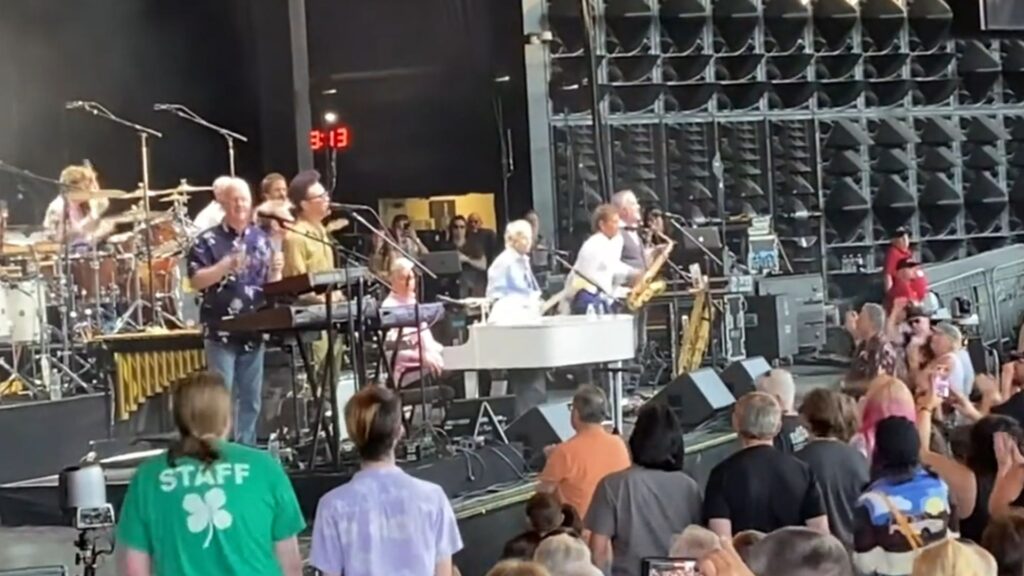 Watch Brian Wilson's last ever performance of iconic Beach Boys hit just two years before his death aged 82