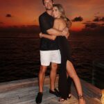 David and Clara Hurst are pictured together in happier times