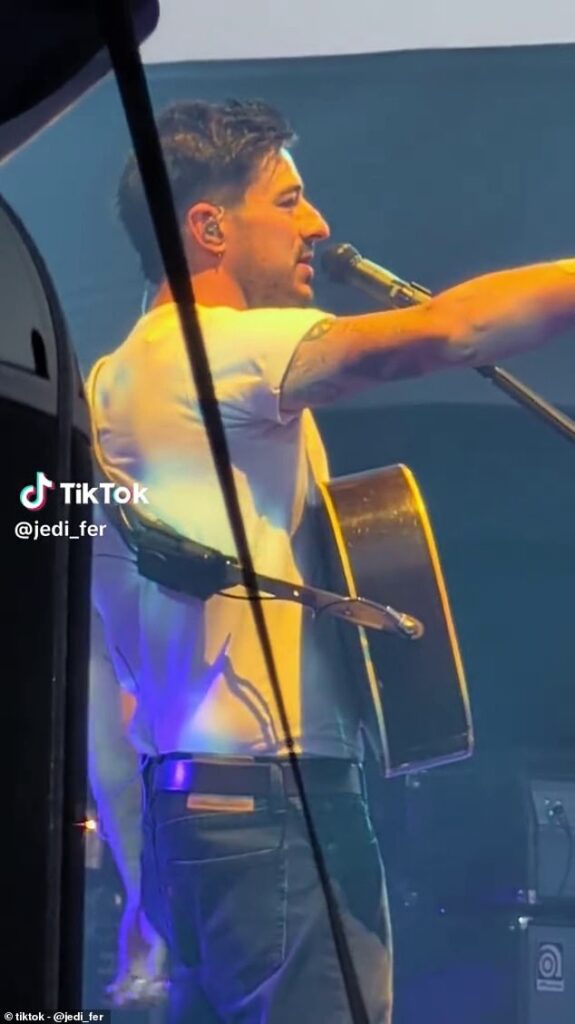 Marcus Mumford upset fans as he abruptly stopped his concert before launching into a foul-mouthed rant during Mumford & Sons' huge US tour this week.