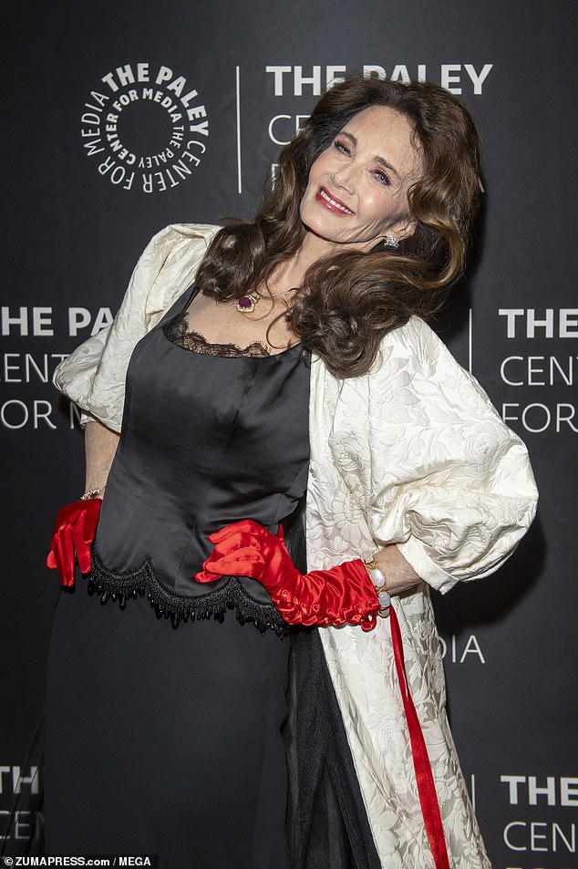 Lynda Carter is standing up for immigrants amid all of the protests happening in Los Angeles and across the country. Seen here on May 19, 2025