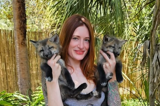 YouTube fox rescue star Mikayla Raines dies by suicide aged 29 as tearful husband Ethan blasts online bullying campaign