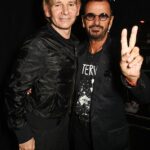 Growing up as the son of Beatles legend Ringo Starr, 84, wasn't the easiest for drummer Zak Starkey, 59 (pictured together in 2016)