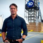 Denham Hitchcock (pictured) has hit back at viewers criticising his new program 10News+