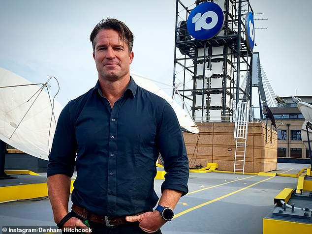 Denham Hitchcock (pictured) has hit back at viewers criticising his new program 10News+
