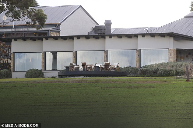 As the Lord of the Rings star lives it up in Europe, Katy has optedd for quiet serenity at The Louise in the Barossa Valley, 80km from Adelaide