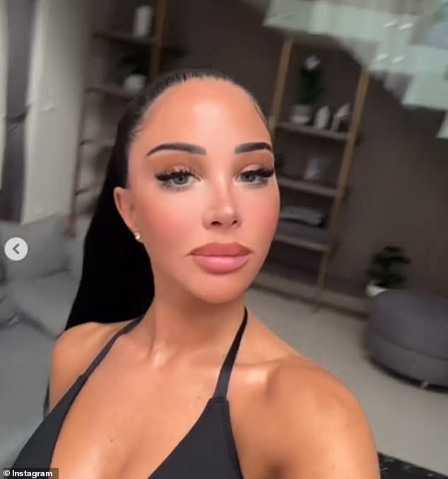 Tulisa, 36, took to Instagram on Tuesday to share an emotional tribute
